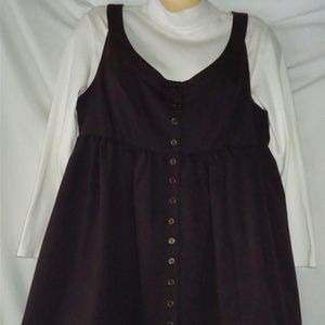 Junior's Brown Jumper Size Large